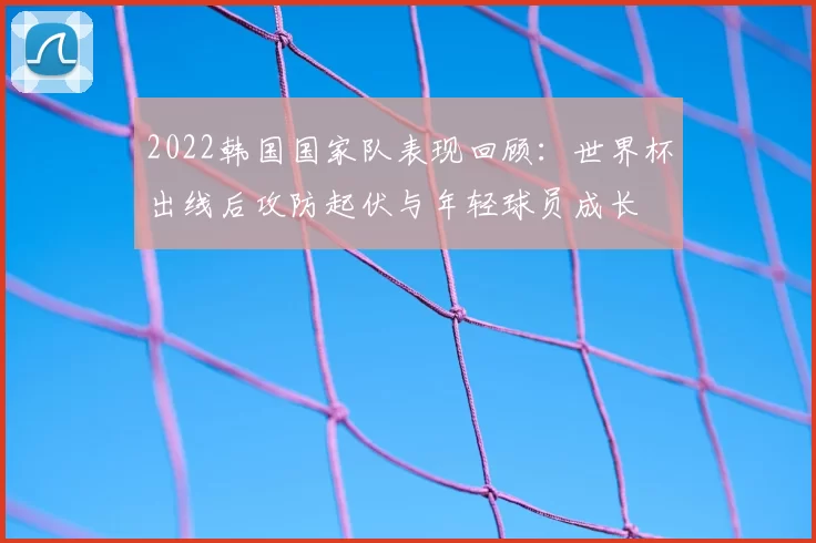 2022韩国国家队表现回顾:世界杯出线后攻防起伏与年轻球员成长