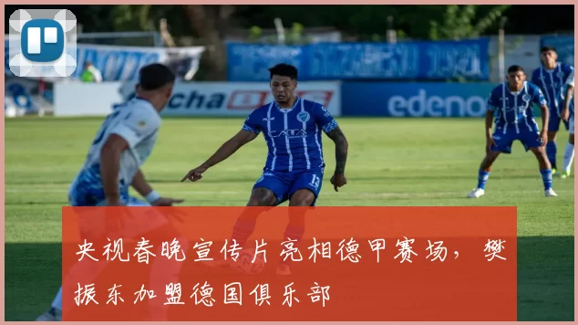 央视春晚宣传片亮相德甲赛场，樊振东加盟德国俱乐部